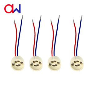 G10 Ceramic Lamp Holder Light Base Lampholder with 25cm Wire Factory Direct AWL - Product Image 1