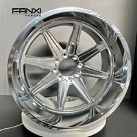 Jantes forgées monobloc polies et coupées sur mesure pour Chevy GMC, modèles 8x170, 8x180, 8x165.1, 6x139.7, 20, 22, 24, 26 pouces, à déport profond