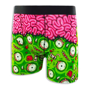 <span class=keywords><strong>Boxer</strong></span> da Uomo in Maglia Traspirante con Stampa Divertente, Logo Personalizzato ed Elastico in Vita - Product Image 2