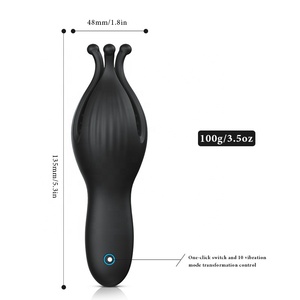 Masturbatore maschio automatico ritardo del pene Trainer glande stimolare massaggiatore vibratore giocattolo del <span class=keywords><strong>sesso</strong></span> <span class=keywords><strong>per</strong></span> gli uomini - Product Image 2