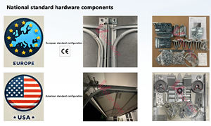 Porte de <span class=keywords><strong>garage</strong></span> sectionnelle isolée Guard, fonctionnalité automatique, matériel antivol, garantie de 3 ans, finition en acier - Product Image 5