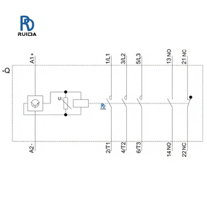Contactor 3RT2036-1KB40 100% Nuevo y Original, 3P 50A, Automatización Industrial, Stock de Almacén, Control de Bajo Voltaje, Equipo 3RT2036-1KB40 - Product Image 2