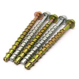 สกรูยึดคอนกรีตแบบแทปคอนขนาดใหญ่ เส้นผ่านศูนย์กลาง 3/8 นิ้ว x 1-3/4 นิ้ว ทำจากเหล็กกล้าไร้สนิม 410 - Product Image 3