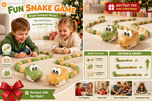 Juguete de Serpiente Interactiva RC Grow Snake 2026, la Serpiente Come Bloques y Crecerá Más Larga, Juguete Educativo STEM para Niños, Regalo de Navidad o Cumpleaños - Product Image 6