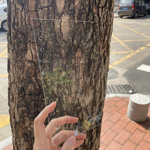 <span class=keywords><strong>Copertina</strong></span> per <span class=keywords><strong>Quaderno</strong></span> A6 a 6 Anelli, <span class=keywords><strong>Copertina</strong></span> Trasparente in PP PVC, <span class=keywords><strong>Copertina</strong></span> <span class=keywords><strong>Rigida</strong></span> in Plastica <span class=keywords><strong>con</strong></span> Anelli Metallici Dorati per Ufficio e Casa - Product Image 6