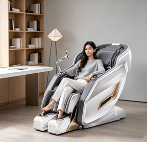 Luxury 4D Shiatsu Kneading Tapping Stretching Multi Auto Programs Intelligent Voice Control Chair - Product Image 4