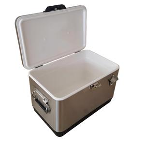 Glacière Corona en acier inoxydable 30L/40L/50L – Seau à glace isotherme pour pique-nique - Product Image 5