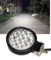 4.5 pouces rond 36W Led lumière de travail Spot faisceau conduite lampe 12smd haute luminosité robuste tracteur ingénierie phares camions