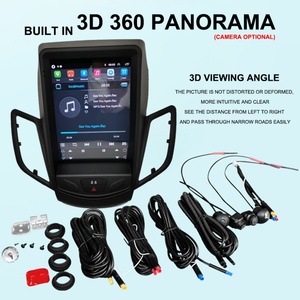 Autoradio Android 13 Lecteur vidéo Carplay pour Ford Fiesta 2009 2011 2013 2014 2015 2016 Navigation GPS Écran Tesla Multimédia - Product Image 4