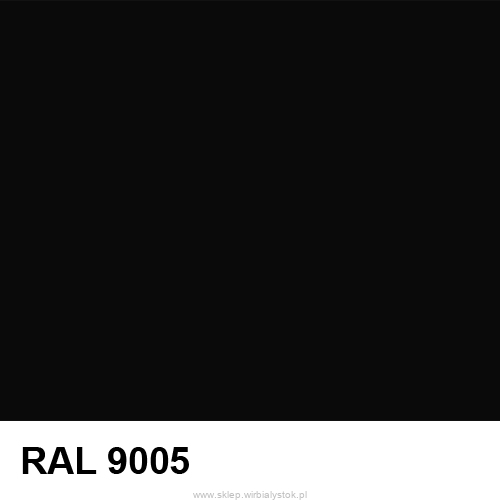 Noir profond semi-brillant - RAL 9005