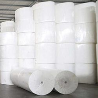 Rouleaux de papier absorbant Airlaid blanc en gros, haute qualité, personnalisables, en matières premières pour serviettes en papier
