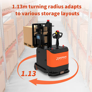 Apiladores para caminar totalmente eléctricos de 1,5 toneladas, almacén inteligente, manipulación de palés, carretilla elevadora no tripulada, manipulación autónoma Agv - Product Image 3