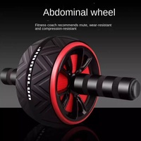 Roue abdominale pliable PMX ABR-01, silencieuse, pour usage domestique, légère (0,8 kg), équipement de fitness et de santé