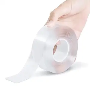 Wholesale 1m 2m 3mNon-marking Washable Reusable Household Double Sided Washable Adhesive Nano Tape