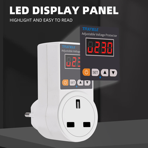 AC 220 В, автоматический протектор напряжения, разъем, регулируемый, 16 А - Product Image 4