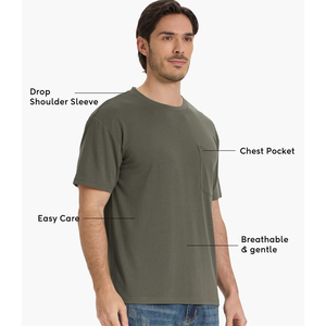 เสื้อยืดผู้ชายไซส์ใหญ่ ผ้าคอตตอน 100% เนื้อหนา สำหรับงานพิมพ์นูนลาย<span class=keywords><strong>กราฟ</strong></span>ิกแบบกำหนดเอง ลายเรียบ สีขาวล้วน - Product Image 2