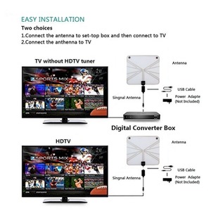 TV khuếch đại tín hiệu Booster tiện lợi và dễ dàng thiết bị kỹ thuật số cho truyền hình cáp cho Fox <span class=keywords><strong>Antenna</strong></span> HD kênh 25dB dropshipping - Product Image 6