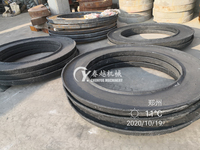 Broyeur à plaques humides de 1100 mm, moteur de 5,5 kW, capacité de 0,4-0,6 t/h, engrenages et roulements, haute efficacité, économie d'énergie, équipement d'extraction aurifère