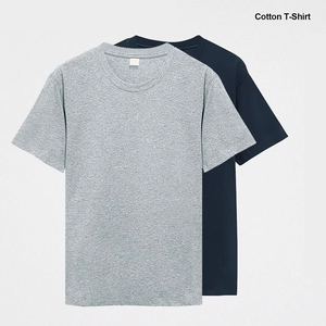 Camiseta de Alta Calidad, 100% Algodón, Tejido de Punto, Transpirable, 210 Gramos, Hombros Caídos, Estilo Urbano, Oversize, Lisa, para Hombre - Product Image 1