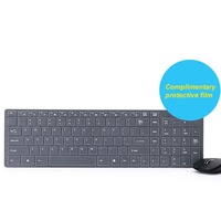 Clavier et souris sans fil ergonomiques LED rétroéclairés Leadingplus 2,4 GHz USB Gaming Slim - En stock