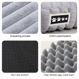 Оптовый производитель роскошных лежаков для животных, поставщик услуг OEM/ODM с индивидуальным логотипом для кошек и собак, поставщик премиальных товаров для животных - Product Image 3