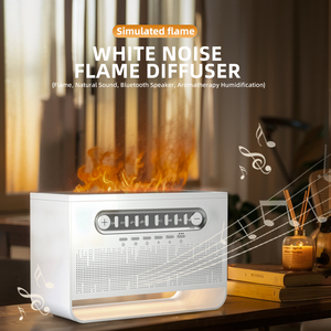 2025 Mini máquina de ruido blanco Retro portátil de plástico para bebés, ayuda para dormir, altavoz de música, temporizador de alarma, alimentado por energía eléctrica, garantía de 1 año - Product Image 2