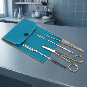 Kit de formation chirurgicale pour étudiants, outils de laboratoire, manuel, acier inoxydable, dispositifs médicaux professionnels, kit de pratique de la suture - Product Image 3