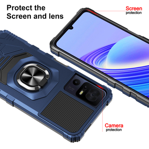 360 độ xoay vòng chủ trường hợp đối với TCL K23 K24 50le 505 50xl Rugged Heavy Duty chống sốc bảo vệ chân đế Vỏ điện thoại - Product Image 6