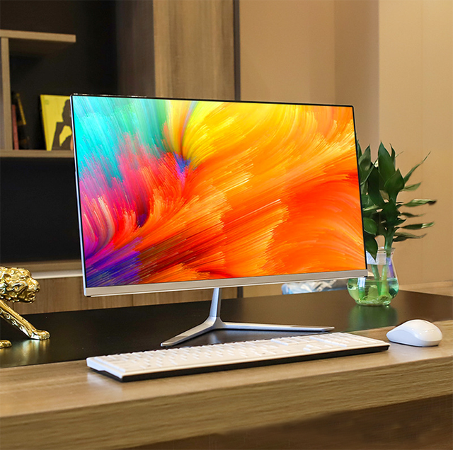 Factory Price AIO 27inch Desktop Computer I7 10700  I9 10900  I7 10700K DDR4 16GB  512GB SSD All in One PC Monoblock Computer
