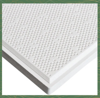 Panneau de plafond en silicate de Calcium insonorisé à isolation thermique à haute teneur en cristal