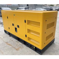 Générateur diesel silencieux triphasé 120KW 150KW 200KW à châssis ouvert, démarrage automatique, démarrage à distance, ATS