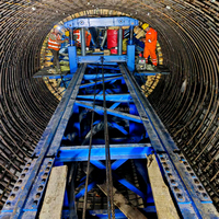 Túnel Carro de encofrado de acero y hormigón Sistema de control hidráulico Proyecto de ingeniería de conservación de agua hidroeléctrica Garantía de 1 año