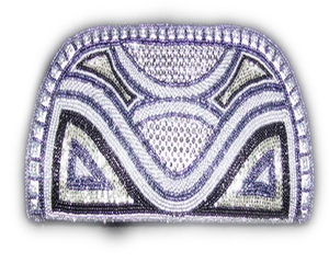 Bolso de Noche de Satén con Diamantes Exquisitos para Mujer, Diseño de Verano, con Cadena y Cierre, Bordado de Cuentas Hecho a Mano, con Pedrería, de Lowellcraft - Product Image 1