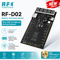 Carte d'activation de batterie RF4 D02 pour iPhone 8-17 et plus de 400 modèles Android – Outil de réparation de téléphones mobiles avec double affichage numérique – Garantie 1 an