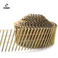 Palettes de clous en bois pour le dépaillage