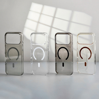 Coques de téléphone portable transparentes JOYPORODO B363 pour iPhone 11 12 13 14 15 16 17 Pro Max, coque antichoc pour Samsung Android