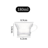 Tasse en verre haut de gamme personnalisée pour le bureau et la maison, tasse à eau avec poignée, tasse à café, tasse à thé florale grande capacité