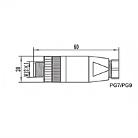 Vente directe usine – Connecteur de capteur M12 4 broches, fiche mâle droite 4 broches, codage A, 22 AWG, 4 pôles, 4A 250V, connecteur de câble étanche IP67