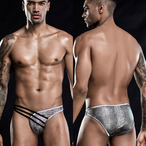 Venta al por mayor bolsa de lujo Boxer <span class=keywords><strong>Gay</strong></span> Boy <span class=keywords><strong>Old</strong></span> Men Sex Lingerie OEM Male Ultra-Low Briefs Sexy ropa interior para hombres - Product Image 1