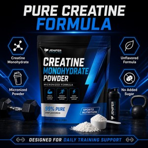 Creatina Monohidrato en Polvo 99% Pura, Venta Caliente, Etiqueta Privada OEM, Nutrición Deportiva - Product Image 3