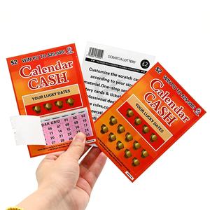 Échantillon gratuit Onglets de tirage de <span class=keywords><strong>bingo</strong></span> personnalisés Carte à <span class=keywords><strong>gratter</strong></span> Break Open Billets de loterie avec tirette Tear Off One Window Card - Product Image 2