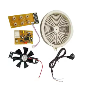 2000Watt đôi hồng ngoại cảm ứng nồi đánh bóng thép không gỉ điện đung Đức Powered Countertop cài đặt cho - Product Image 3