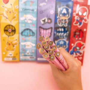 ชุดดินสอเขียนการ์ตูนสำหรับเด็กประถม, ชุดดินสอเขียน HB จาก12ชิ้น - Product Image 4