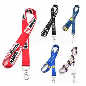 Personalized <b>Polyester</b> <b>Lanyards</b> with Logo Custom Printed 20mm Durable Eco-Friendly No Minimum Order - Product Image 1