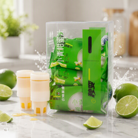 Dop voor vloeibare honing, persverpakking, zakafsluiting voor single-serve verpakkingen.