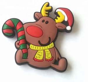 Aimant de réfrigérateur de Noël, autocollant magnétique Gnomes de Noël pour décoration intérieure, extérieure, voiture, porte métallique - Product Image 2