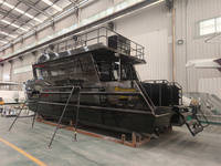 Catamaran sportif de luxe de 7,9 m (26 pieds) en aluminium soudé avec cabine ouverte et moteur hors-bord, fabriqué par un constructeur de bateaux de luxe
