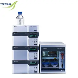 Toposun with optional fid rid dad pda complying with hplc low pressure quaternary gradient system