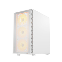 AntarcChill Micro-ATX High Quality Desktop Computer Case Mid Tower Gaming PC with Clear Mesh Panel in Stock
