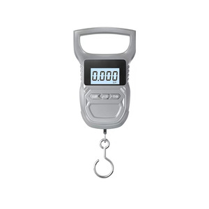 Bilancia Elettronica Portatile Compatta da Appendere per Uso Domestico, Mini Bilancia per Pacchi, Mercato Verdure, <span class=keywords><strong>Pesca</strong></span>, Capacità 50kg - Product Image 1